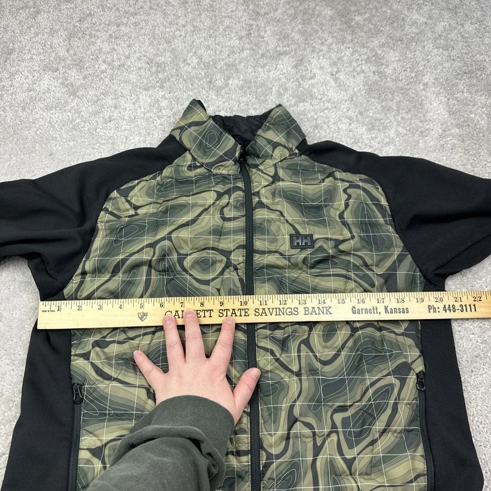 Helly Hansen LIFALOFT‎ Hybrid Insulator Jacket Camo Large Quilted Puffer 65605